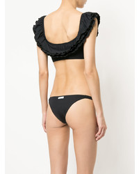 Top de bikini noir La Reveche