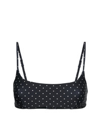 Top de bikini noir Matteau