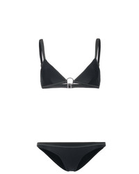 Top de bikini noir Matteau