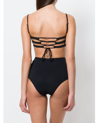 Top de bikini noir Moeva