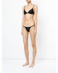 Top de bikini noir Matteau