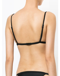 Top de bikini noir Matteau