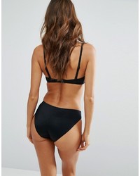 Top de bikini noir Dorina