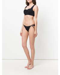 Top de bikini noir Marysia