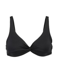 Top de bikini noir Solid & Striped