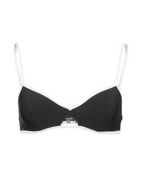 Top de bikini noir Solid & Striped