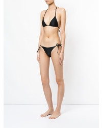 Top de bikini noir Matteau