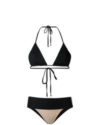 Top de bikini noir Sumarie