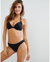 Top de bikini noir Dorina