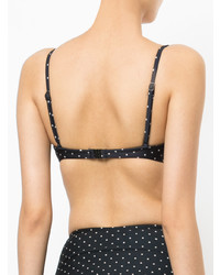 Top de bikini noir Matteau