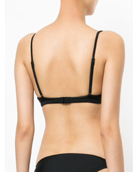 Top de bikini noir Matteau