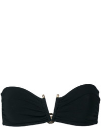Top de bikini noir Versace