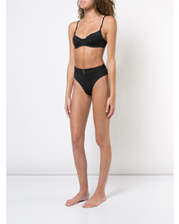 Top de bikini noir Onia