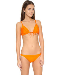Top de bikini orange Zero Maria Cornejo