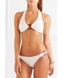 Top de bikini orné blanc Melissa Odabash