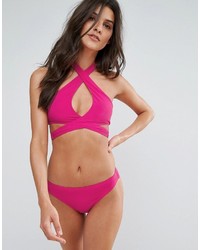 Top de bikini rose Oasis