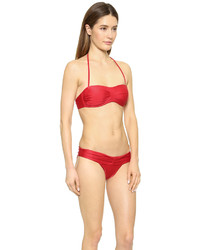 Top de bikini rouge Vix Swimwear