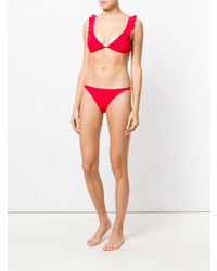 Top de bikini rouge Tory Burch