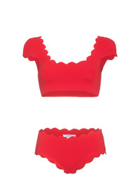Top de bikini rouge Marysia