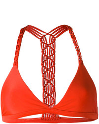 Top de bikini rouge Mikoh