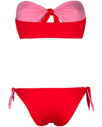 Top de bikini rouge TARA MATTHEWS