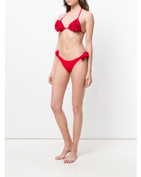 Top de bikini rouge La Reveche