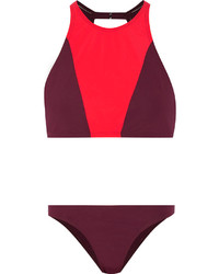 Top de bikini rouge