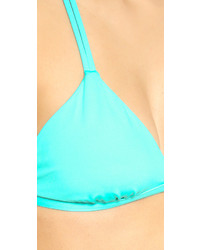 Top de bikini turquoise Basta Surf