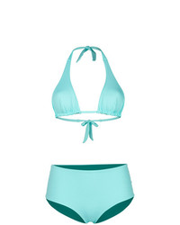 Top de bikini turquoise TARA MATTHEWS