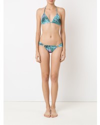 Top de bikini turquoise BRIGITTE