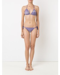 Top de bikini violet clair BRIGITTE