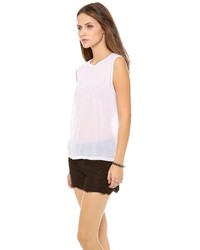 Top sans manches blanc Alice + Olivia