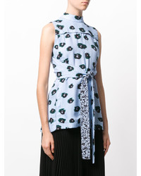 Top sans manches bleu clair Proenza Schouler