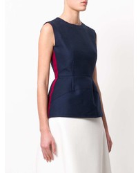 Top sans manches bleu marine Marni