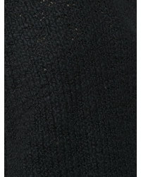 Top sans manches en laine en tricot noir Derek Lam