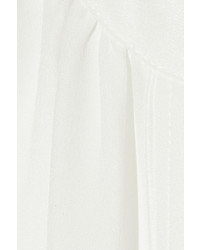 Top sans manches en soie blanc Derek Lam