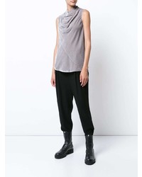 Top sans manches gris Rick Owens