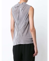 Top sans manches gris Rick Owens