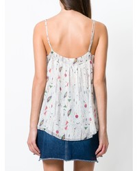 Top sans manches imprimé blanc Isabel Marant Etoile