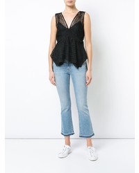 Top sans manches noir Derek Lam 10 Crosby