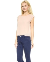 Top sans manches rose Alice + Olivia