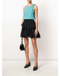 Top sans manches turquoise RED Valentino