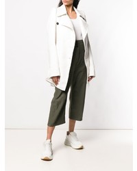 Trench blanc Ann Demeulemeester