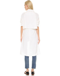 Trench blanc Tibi