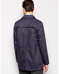 Trench bleu marine Asos