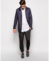 Trench bleu marine Asos