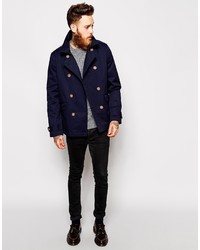 Trench bleu marine Asos