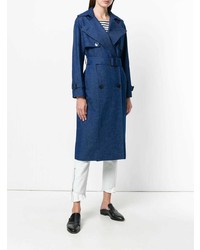 Trench bleu marine Tagliatore