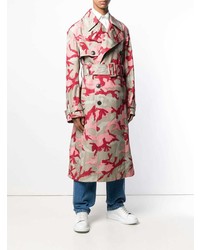 Trench camouflage rose Valentino