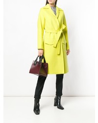 Trench chartreuse Rochas